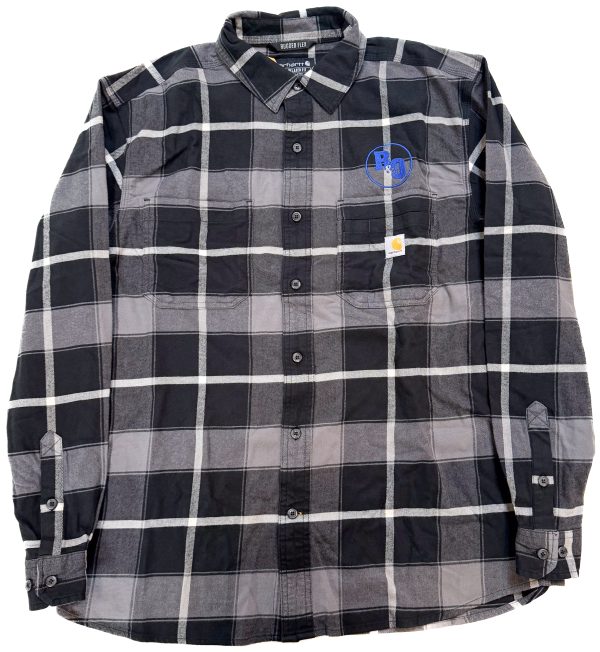 Gray Carhartt Flannel