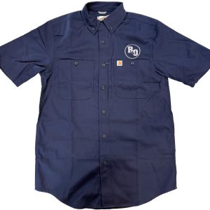 Blue Carhartt Button-Up