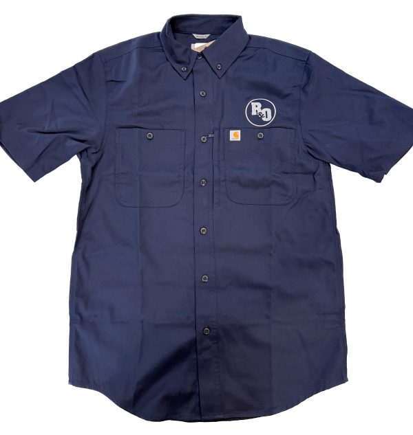 Blue Carhartt Button-Up